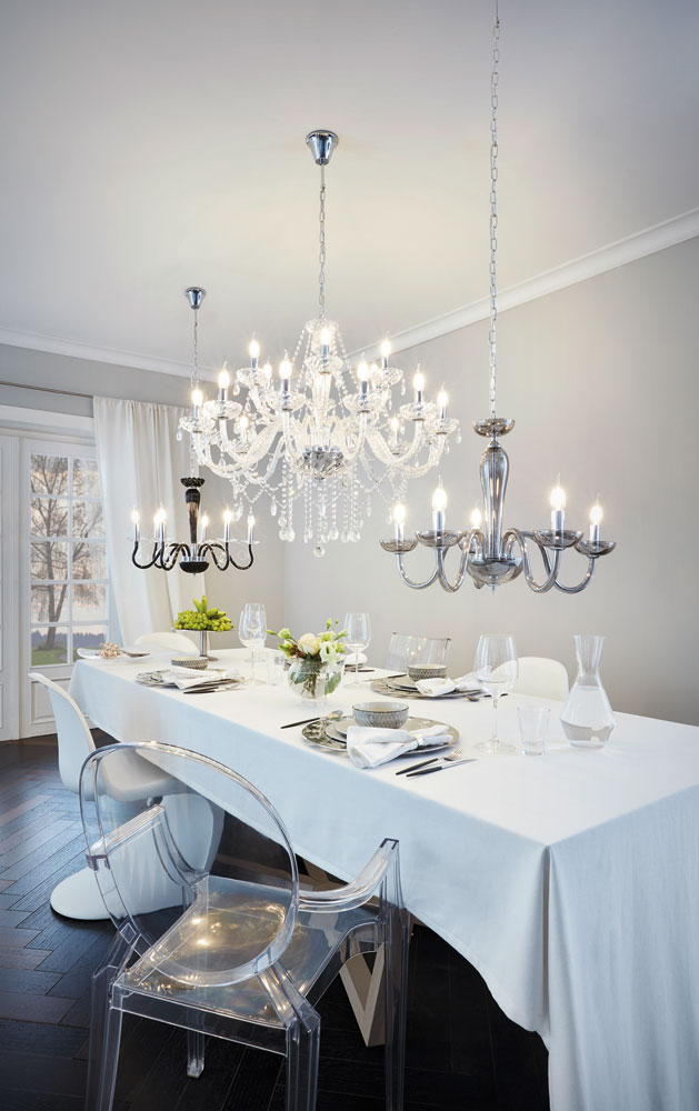 Pendant Light Sourced from Swaroski Crystal Family